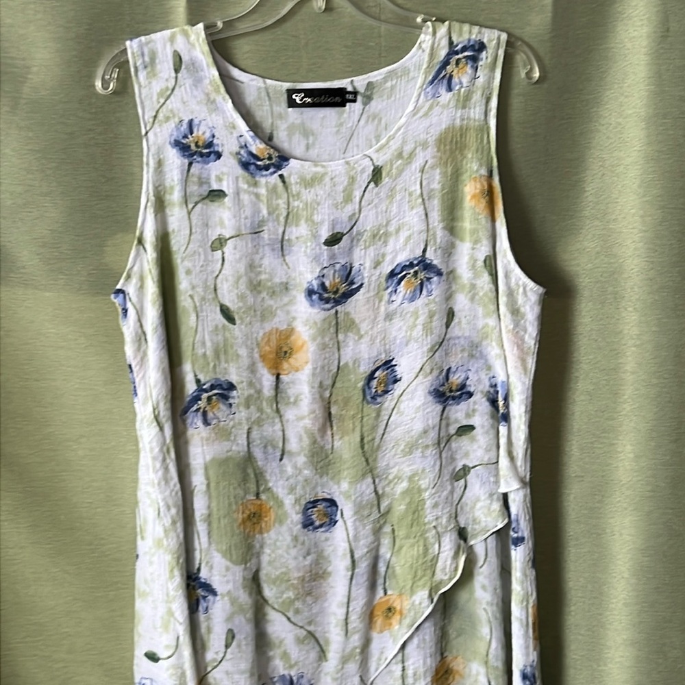 Summer floral dress